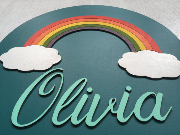 the name is painted in mint, but can be changed