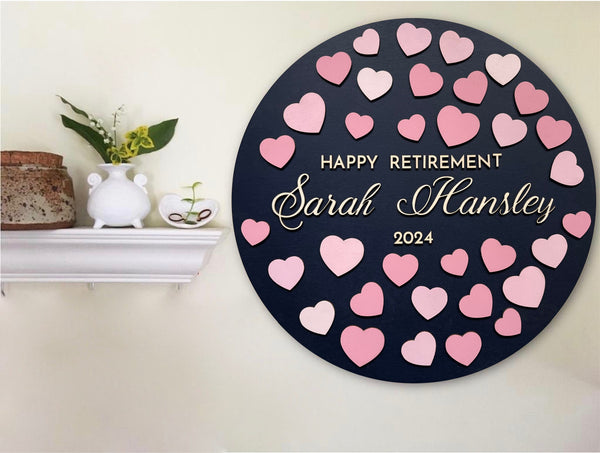 the guest book alternative can be displayed in a home office