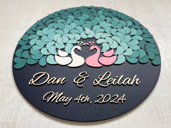 detail to show the personalized details on the guest book